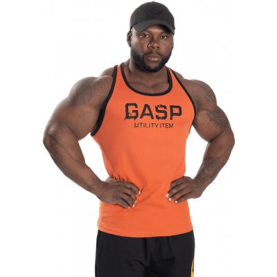 Gasp Ribbed T-BACK FLAME tank tílko Gasp oranžov – Hledejceny.cz