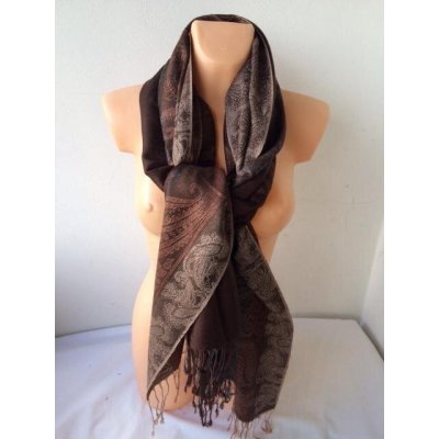 Pashmina šedá – Zboží Mobilmania