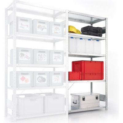 Meta Regál CLIP, 100 kg, 2000 x 1000 x 600 mm – HobbyKompas.cz
