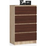 Ak furniture Kuba 60 cm 4 šuplíky – Hledejceny.cz