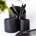 DESS Craft Studio Stojánek na tužky - černý designový doplněk – Sleviste.cz