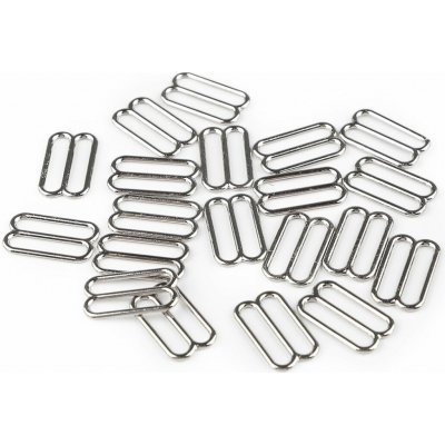 Posunovač na prádlo / motýlka šíře 15 mm kovový - nikl (20 ks) – Zboží Mobilmania