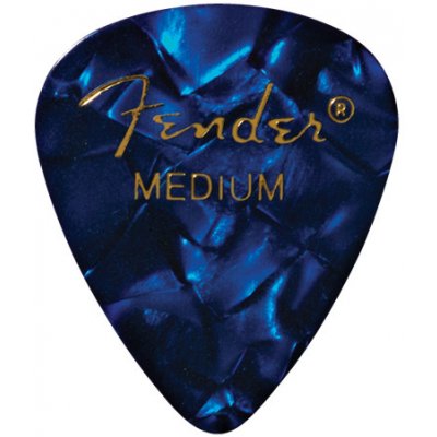 FENDER trsátko 351 Premium Celluloid 1ks Med Blue moto – Zboží Dáma