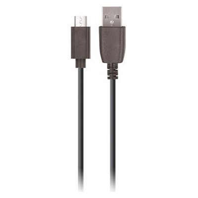 Setty Nabíjecí USB kabel 1m 2A microUSB, černý GSM043217 – Hledejceny.cz