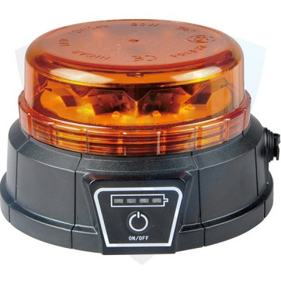 TT TECHNOLOGY Výstražný AKU LED maják POWER LED , montáž na magnet, oranžový, 12-24V – Hledejceny.cz