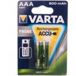 Varta Power AAA 800 mAh 2ks 56703101402 – Zboží Živě
