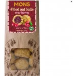Mons plněné ovesné kuličky s brusinkami 150 g – Zboží Dáma
