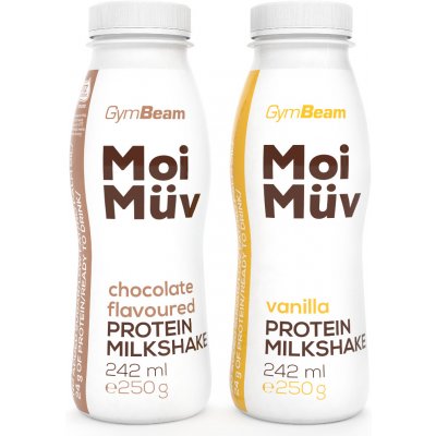 GymBeam MoiMüv Protein Milkshake 242 ml – Zboží Mobilmania