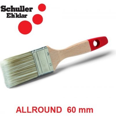 Schuller Eh´Klar Ehklar Plochý štětec ALLROUND L 60mm, na barvy, laky, lazury 72385 – Zboží Mobilmania