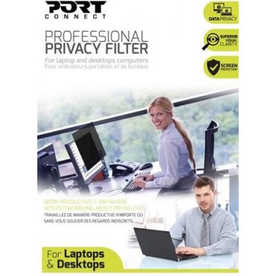 Port Connect Privacy Filter 2D - 24'', 16/9, černý 900202 – Hledejceny.cz