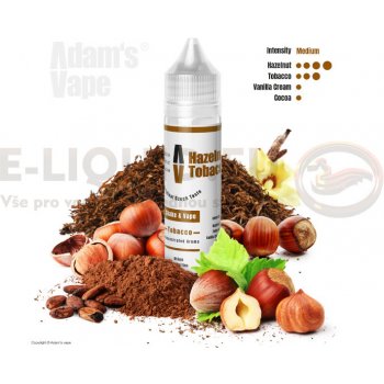 Adams Vape Hazelnut Tobacco Shake & Vape 12 ml