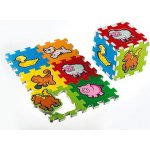 Teddies puzzle Moje první zvířátka 15x15x1 2cm MPZ 6 ks – Zboží Dáma