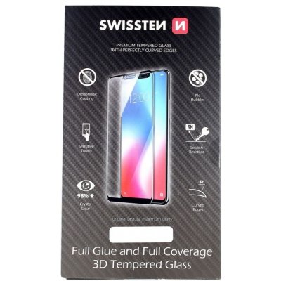Swissten Samsung S22 Ultra 3D zahnuté černé 71421 – Zboží Živě