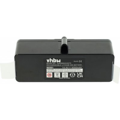 VHBW iRobot Roomba 500/600/700/800, Li-Ion 4000 mAh – Zboží Mobilmania
