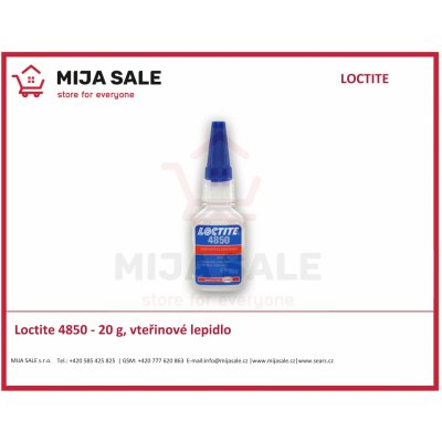 LOCTITE 4850 pružné vteřinové lepidlo 20g – Zbozi.Blesk.cz