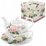 Easy Life Jardin Botanique Porcelánová konvička s hrnkem 350 ml – Zboží Dáma