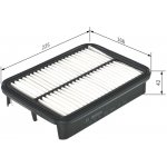 Vzduchový filtr BOSCH 1 457 433 784 (1457433784) – Hledejceny.cz