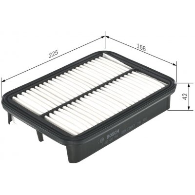 Vzduchový filtr BOSCH 1 457 433 784 (1457433784) – Hledejceny.cz