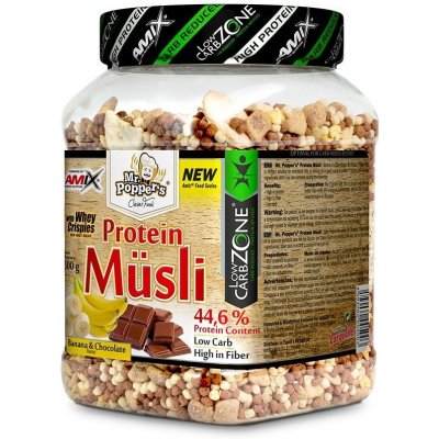 Amix Nutrition Protein Müsli čokoláda kokos 500 g – Hledejceny.cz