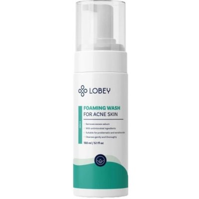 LOBEY Akné čisticí pěna na obličej i tělo 150 ml – Sleviste.cz