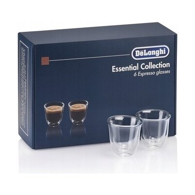 De'Longhi Sklenice na kávu 6 x 90 ml – Sleviste.cz