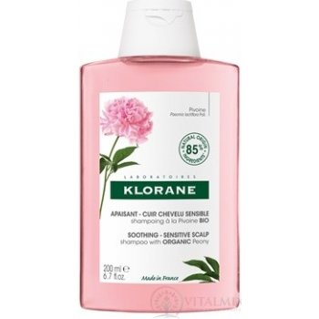 Klorane Šampon s BIO pivoňkou 200 ml