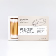 UpCircle Organic Bamboo Cotton Buds tyčinky 200 ks