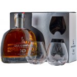 Sarajishvili XO 40% 0,7 l (dárkové balení 2 sklenice) – Zbozi.Blesk.cz