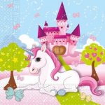 Procos ubrousky Unicorn 33x33cm – Zboží Mobilmania