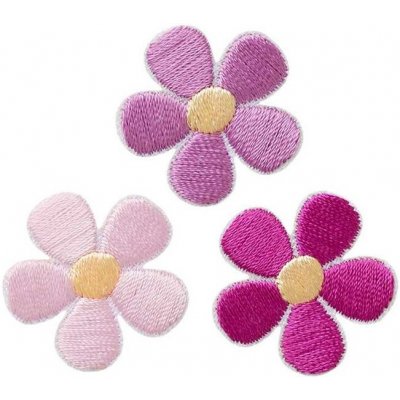 Nažehlovačka Růžové květy 2,6 x 2,6 cm Monoquick – Zboží Dáma