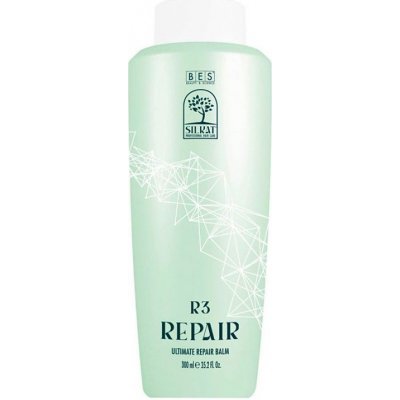 BES Silkat R3 Ultimate Repair Balm - Rekonstrukční krém pro velmi poškozené vlasy 300 ml – Hledejceny.cz