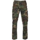 Kalhoty Teesar US BDU slim fit polní woodland