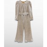 Abel & Lula overal s dlouhým rukávem a páskem zlatavý – Zboží Dáma