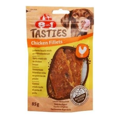 8 in 1 Pet Products GmbH Pochoutka 8in1 Tasties Chicken Fillets 85 g – Zbozi.Blesk.cz