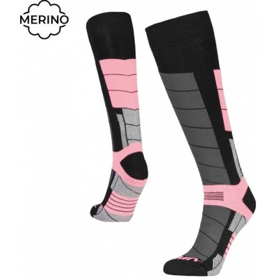 Gravity dámské podkolenky Nico 2022/23 black/pink