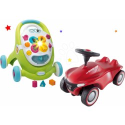 Smoby s kufříkem Trott Cotoons 2v1 a odrážedlo auto Next Bobby Car