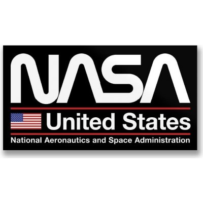 HYBRIS PRODUCTION AB samolepka NASA United States 12 cm – Hledejceny.cz