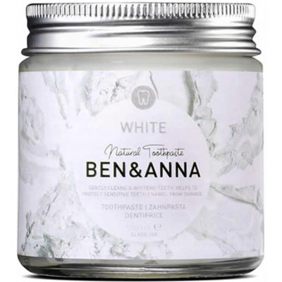 Ben&Anna Bělicí pasta na citlivé zuby bez fluoru 100 ml – Hledejceny.cz