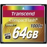 Transcend CompactFlash 64 GB TS64GCF1000 – Zboží Mobilmania