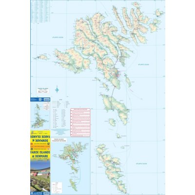 ITMB Publishing mapa Faroe Islands and Denmark (1:115 tis.) ITM – Hledejceny.cz