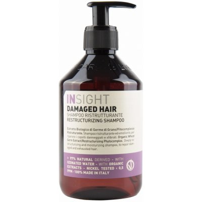 Insight Damaged Hair šampon 500 ml – Zboží Mobilmania