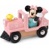 Dřevěný vláček Brio WORLD 32288 Disney and Friends Lokomotiva Myšky Minnie