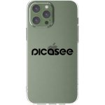 Picasee silikonový průhledný obal pro Apple iPhone 13 Pro Max - Picasee - new logo - black – Zboží Mobilmania