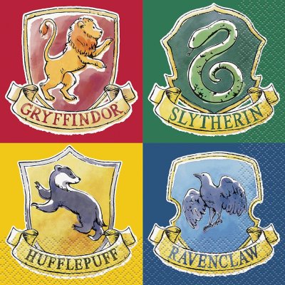 Unique Harry Potter ubrousky 16 ks 33cm x33cm – Zboží Dáma
