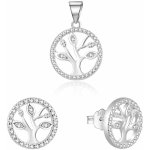 Beneto Set stříbrných šperků Strom života se zirkony AGSET235L – Hledejceny.cz