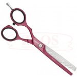 Jaguar Pastell Plus Efilační kadeřnické nůžky levé 30525-10 Berry – Hledejceny.cz