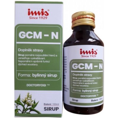 IMIS Pharmaceutical GCM N sirup proti kašli 100 ml