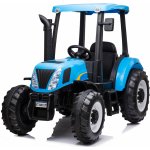 Mamido Dětský elektrický traktor Strong 24V 2x200W modrá