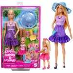 Mattel Barbie MALIBU A CHELSEA NA PIKNIKU – Zboží Dáma