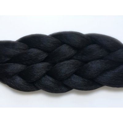 100% Kanekalon jumbo braid Barva: 2 (the darkest brown - nejtmavší hnědá, téměř černá), Značka: Dream Hair: Super Braid – Sleviste.cz